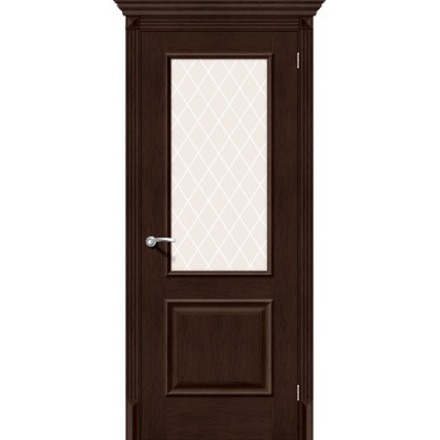 Классико-13 (new) Antique Oak White Crystal